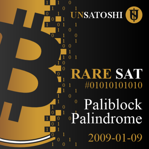 Paliblock Palindrome Sats